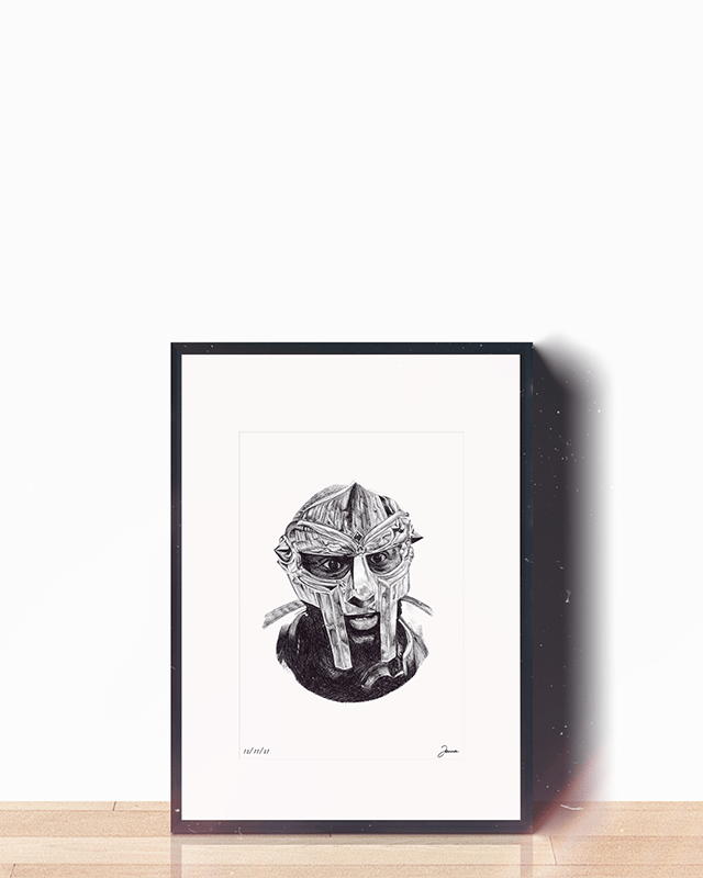 MF DOOM Portrait